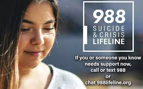 woman 988 crisis