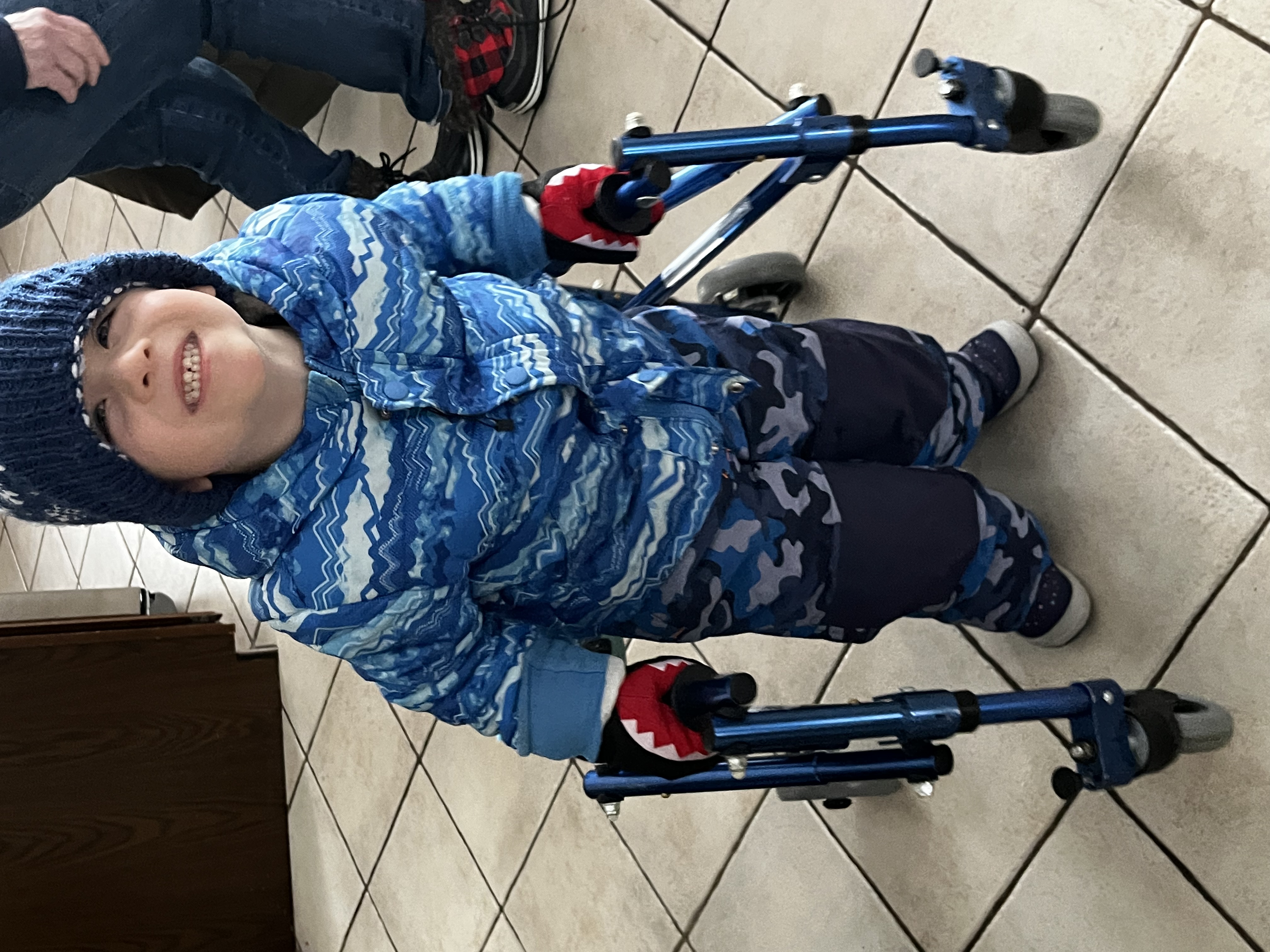 Declan's walker