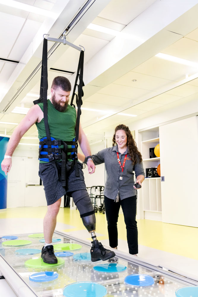 patient walking