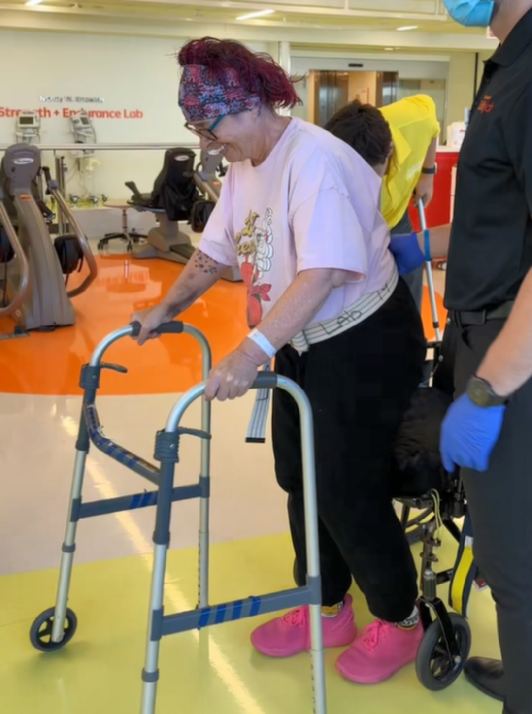 Sherri walking