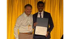 Prakash Jayabalan, MD, PhD, Honored with AAP Award