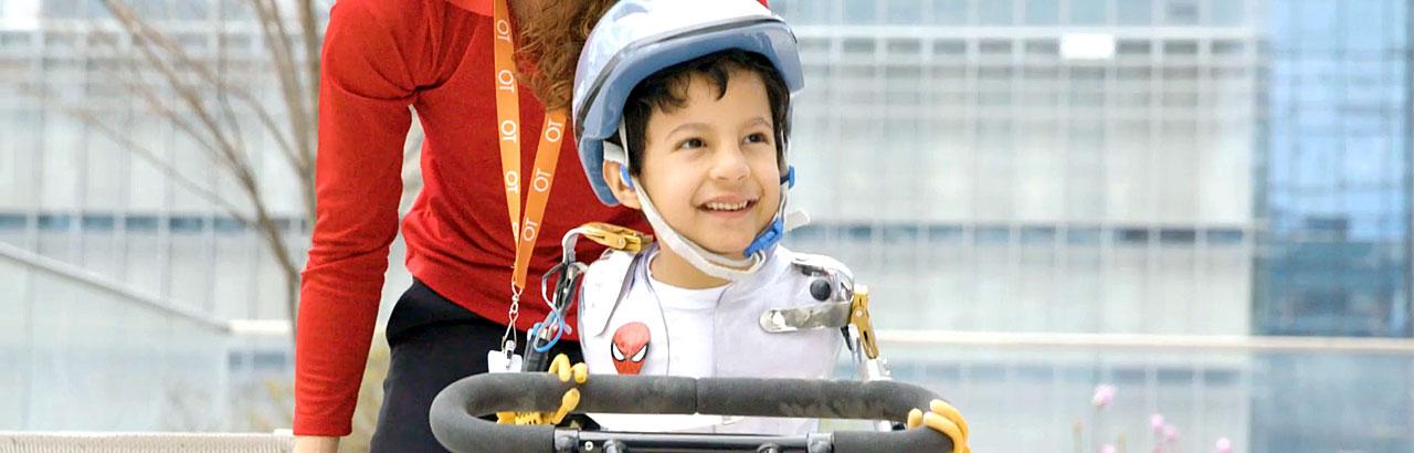 patient on bike