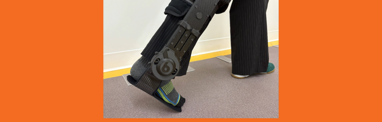 Smart Ankle-Foot Orthosis and Muscle Growth Drug for Gait