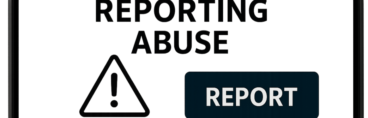 Report Abuse warning