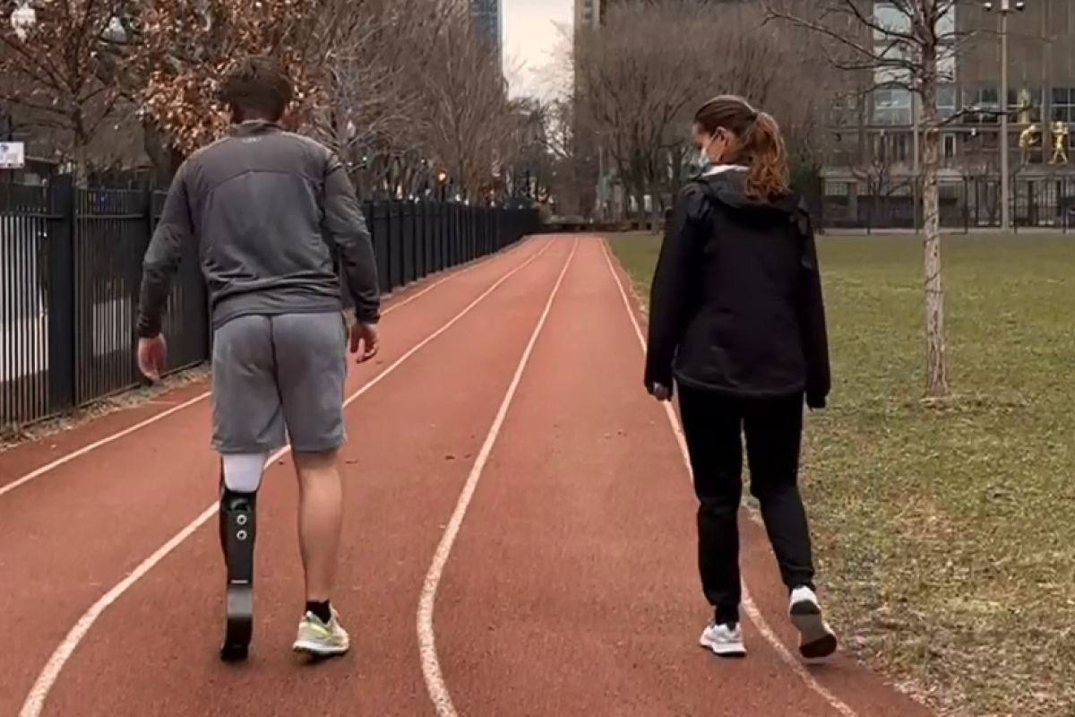 Jared B. on track