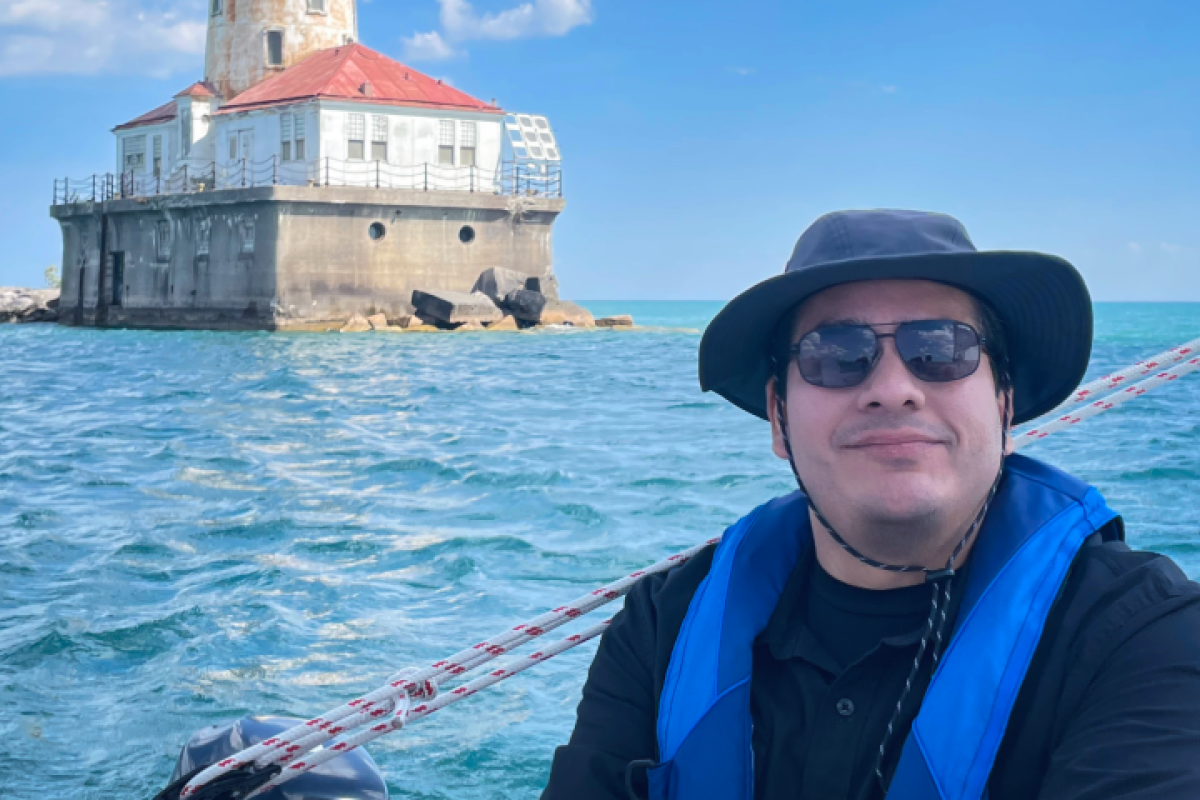 Pablo sailing